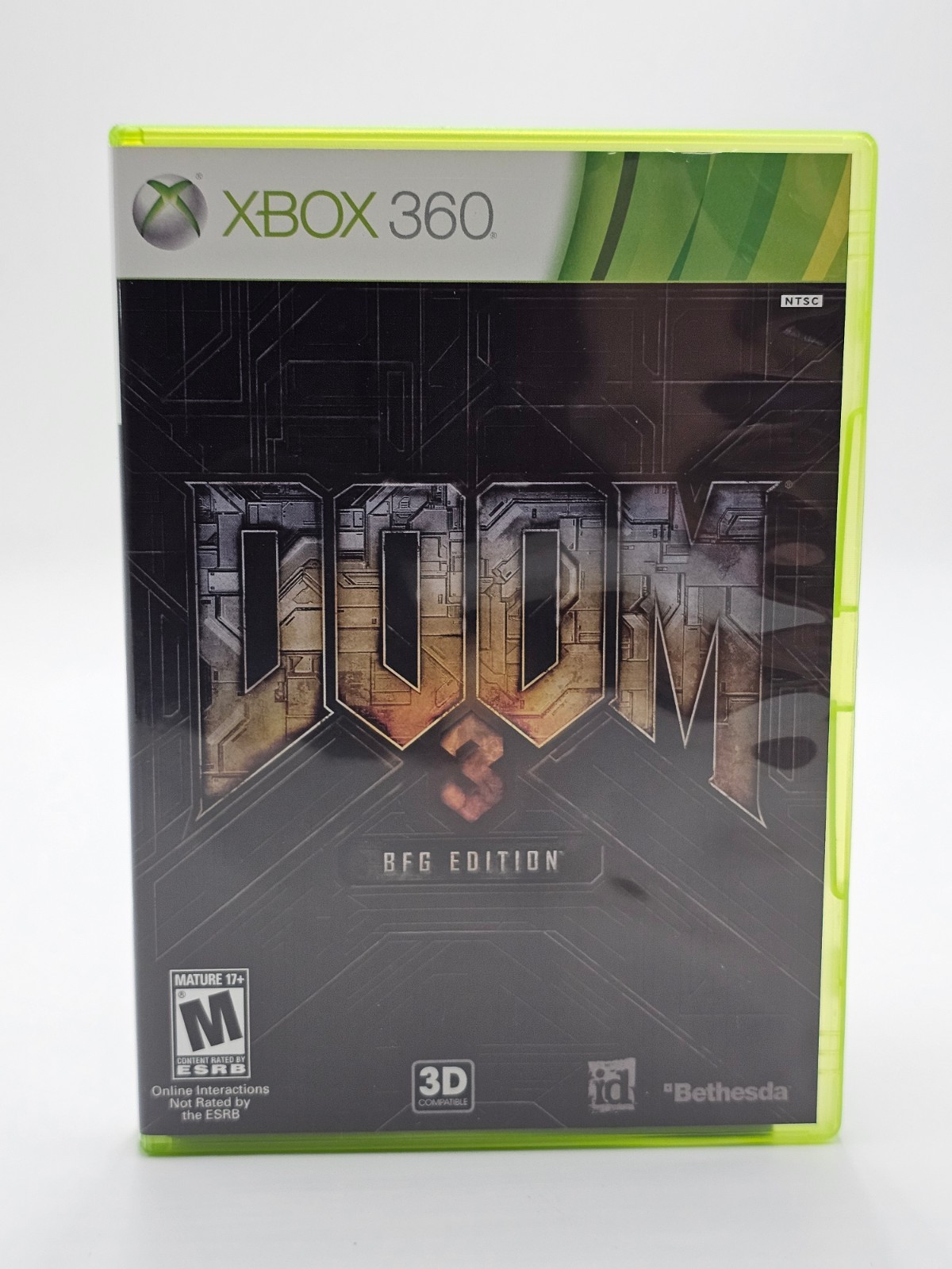 Microsoft Xbox 360 Doom 3 BFG Edition CIB Cleaned & Tested