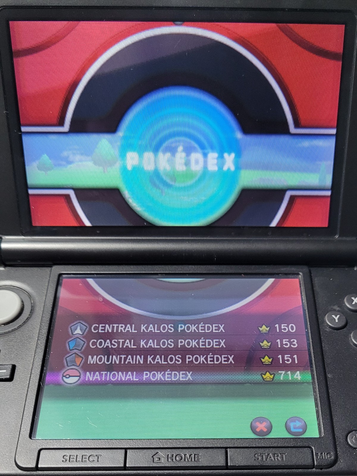 Pokémon Y Nintendo 3DS w/ Cartridge Manual and Inserts Tested & Works