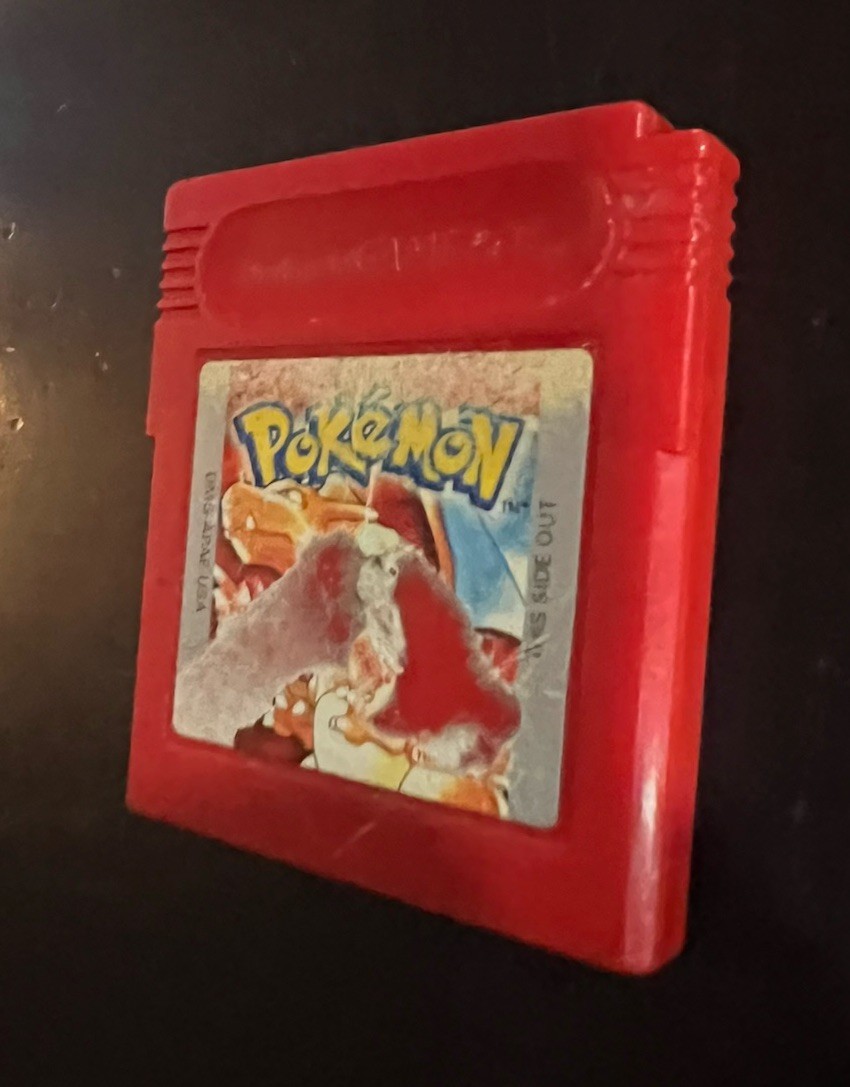 Pokémon Red Version Nintendo GameBoy 1999 Authentic Tested Saves