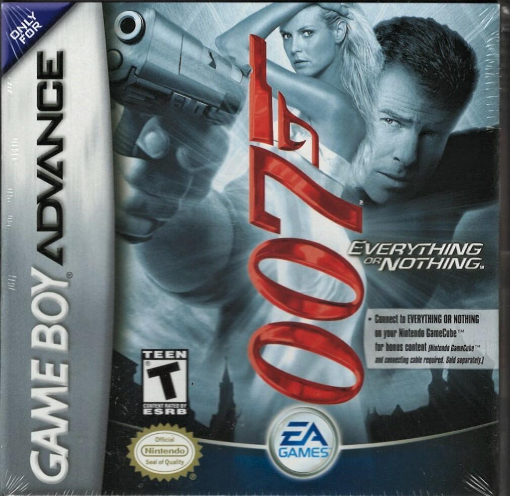 James Bond 007: Everything or Nothing GBA (Brand New Factory Sealed US Version)