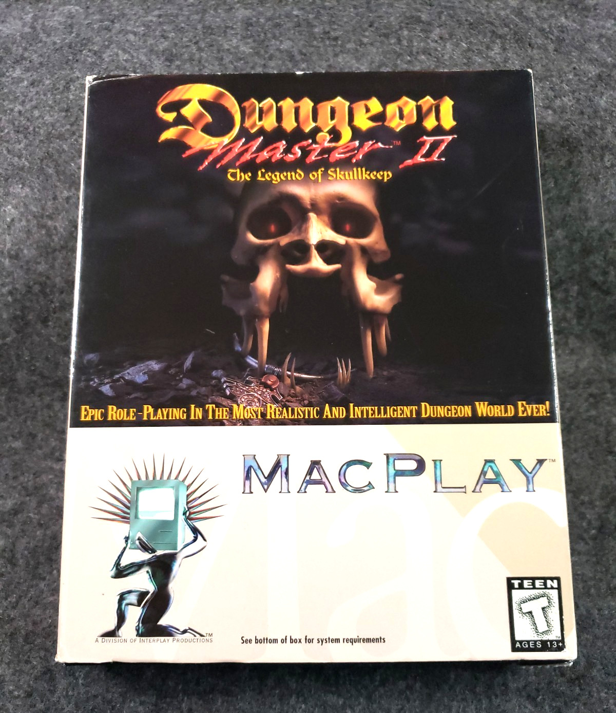 DUNGEON MASTER II: LEGEND OF SKULLKEEP COMPLETE Near MINT (MacPlay) (GSLF-S)