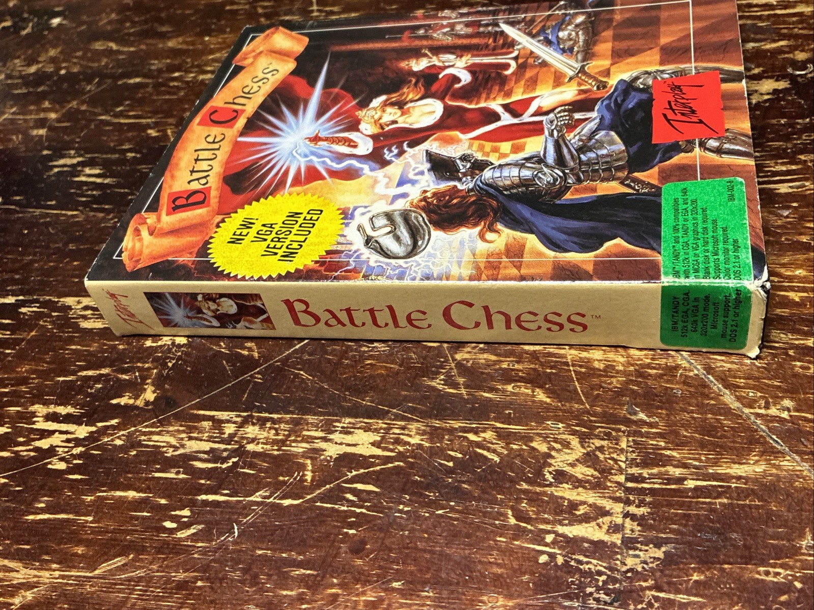 1990 Battle Chess – MS-DOS PC Computer Video Game Floppy Disks (3.5” & 5.25”)