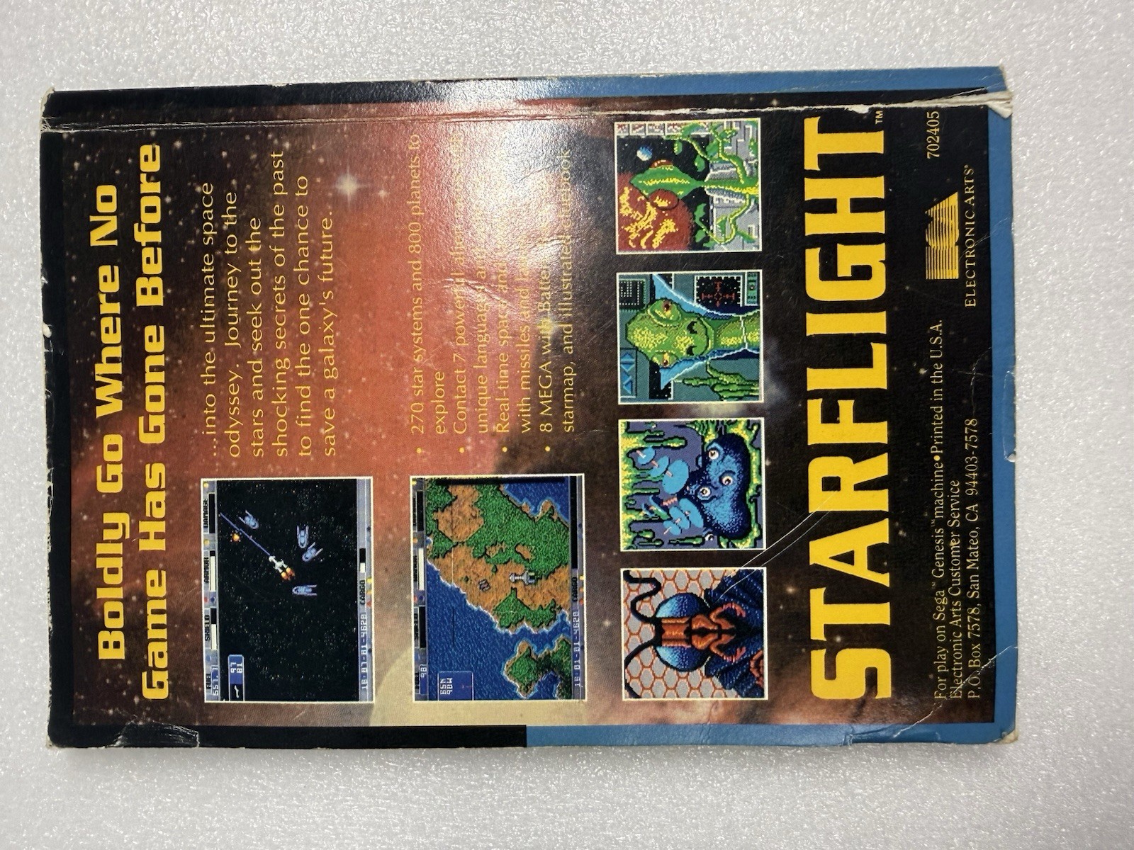 Rings of Power (Sega Genesis, 1991) CIB Complete – 100% Authentic – TESTED