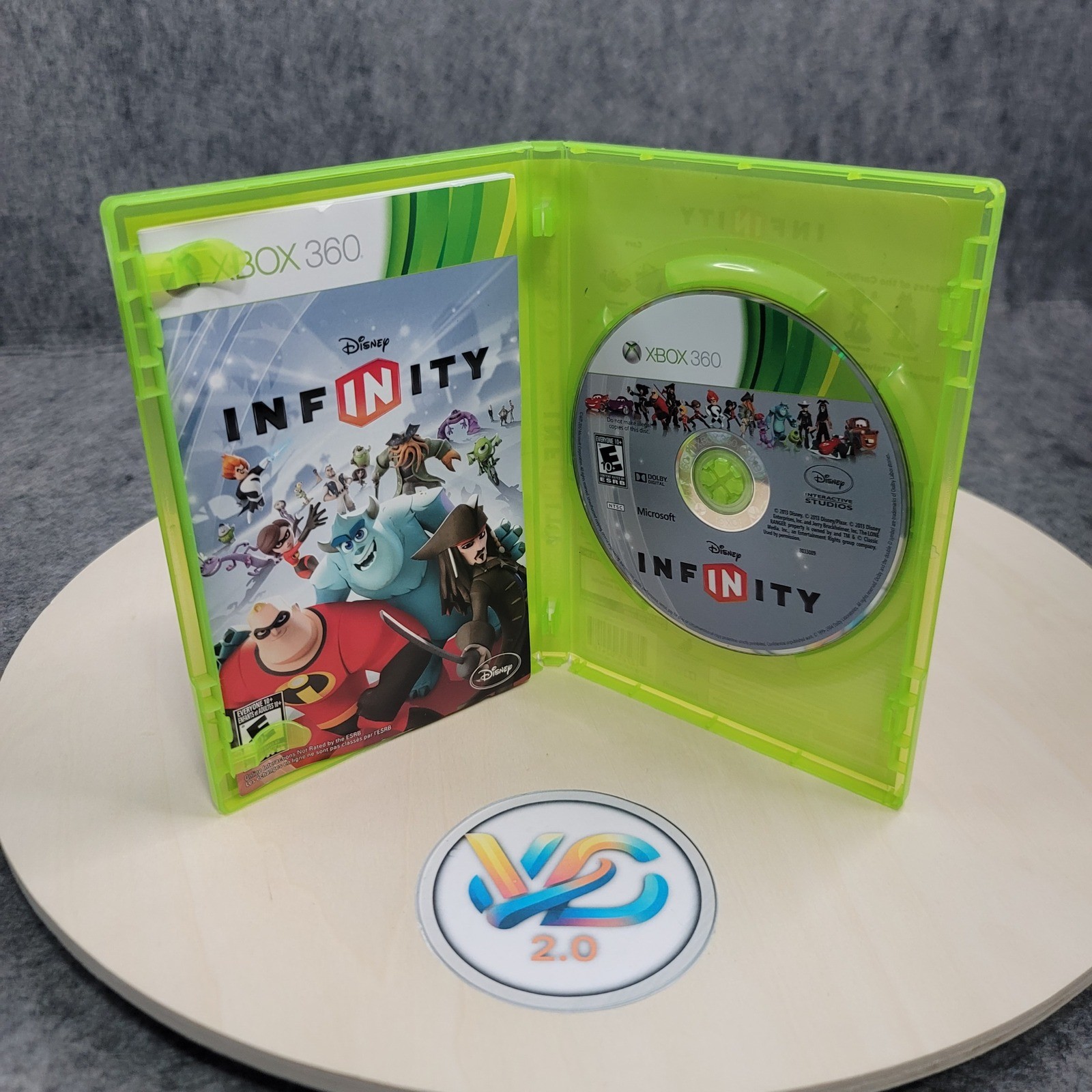 Xbox 360 Disney Infinity Standard Edition NTSC Physical Disc Case
