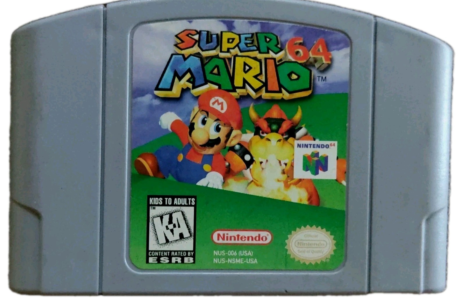 Super Mario 64 (Nintendo 64 N64) Authentic & Tested 1996 Great Condition