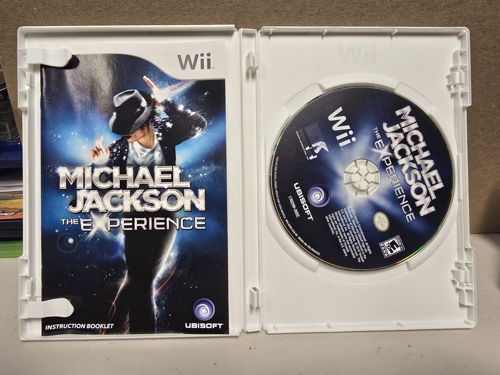 Michael Jackson the Experience Nintendo Wii CIB, Tested Dance Game
