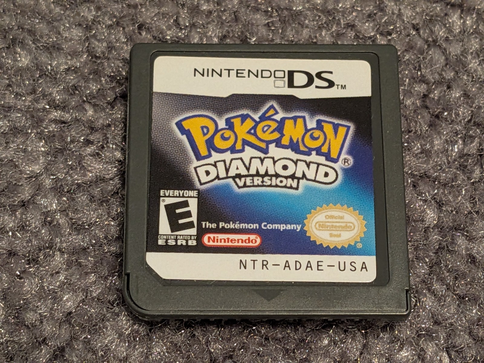 Pokémon Diamond (Nintendo DS, 2007) — Authentic + Tested — US/NTSC