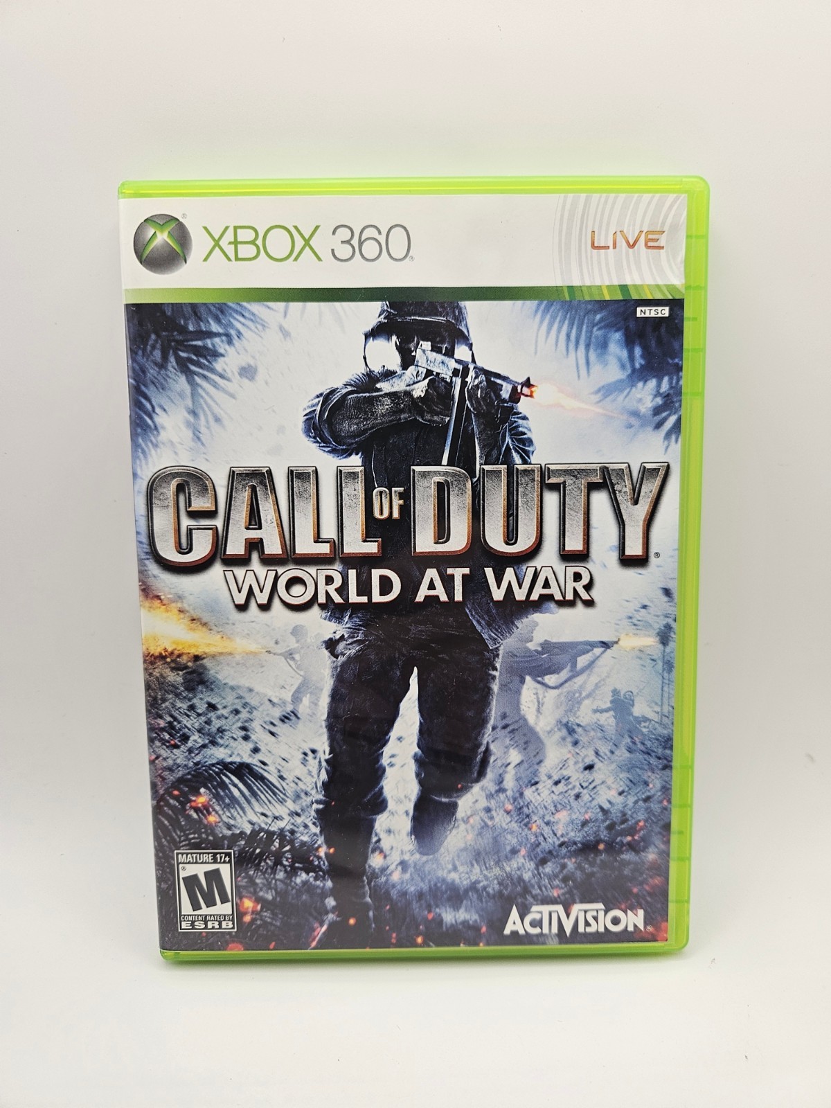 Call of Duty World at War Microsoft Xbox 360 Complete w/ Inserts / CIB / Tested