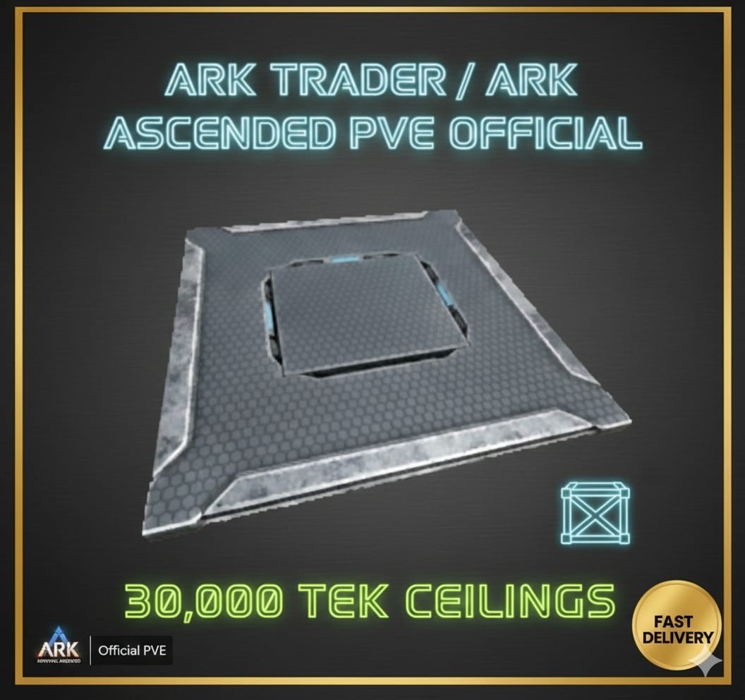 ARK Ascended 30,000 TEK Ceilings – Official PVE – Cheapest Price Pc/Xbox/Ps5