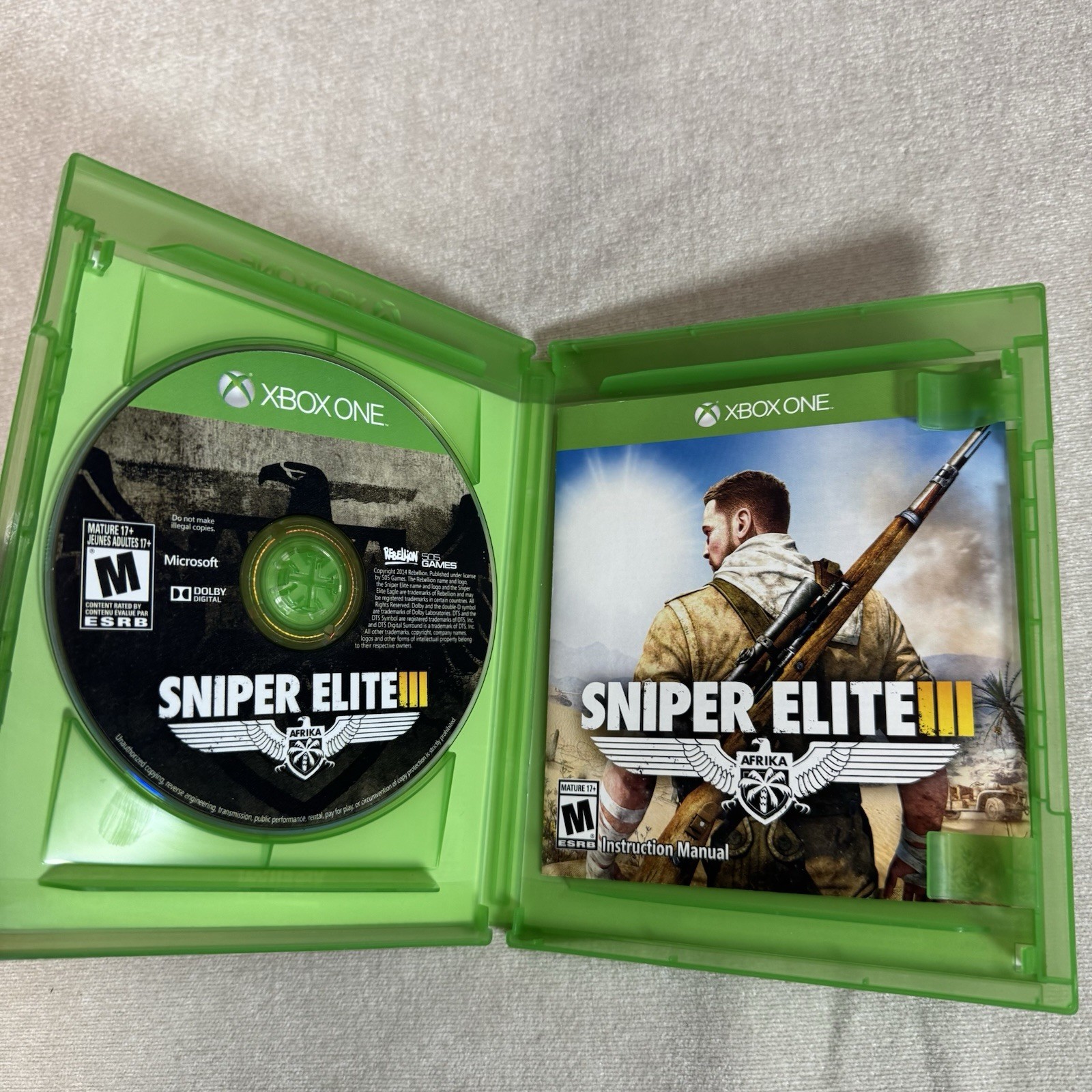 Sniper Elite 3 – Microsoft Xbox One CIB