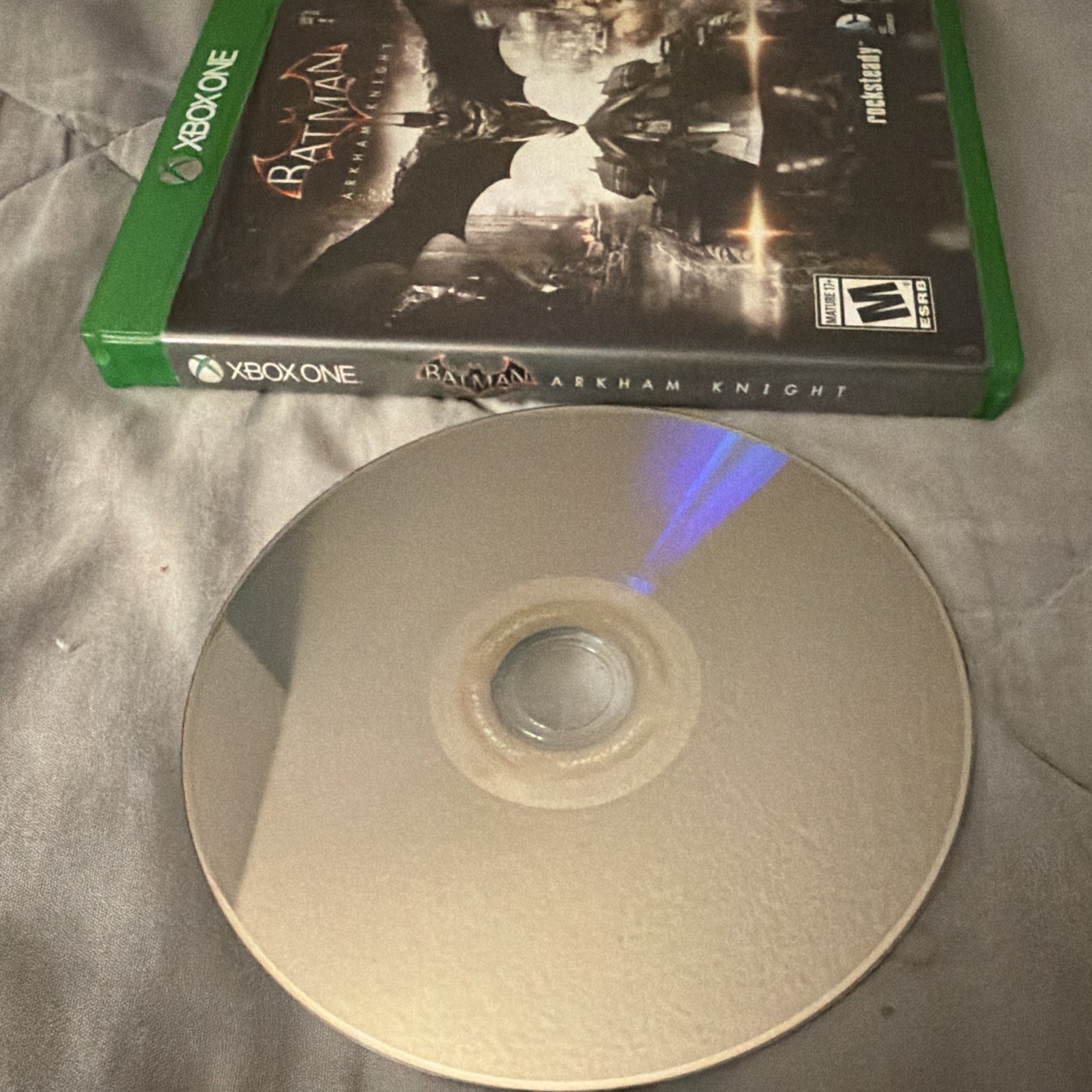 WB Games Batman: Arkham Knight Xbox One M NTSC-U/C 2015 Manual w/ Case