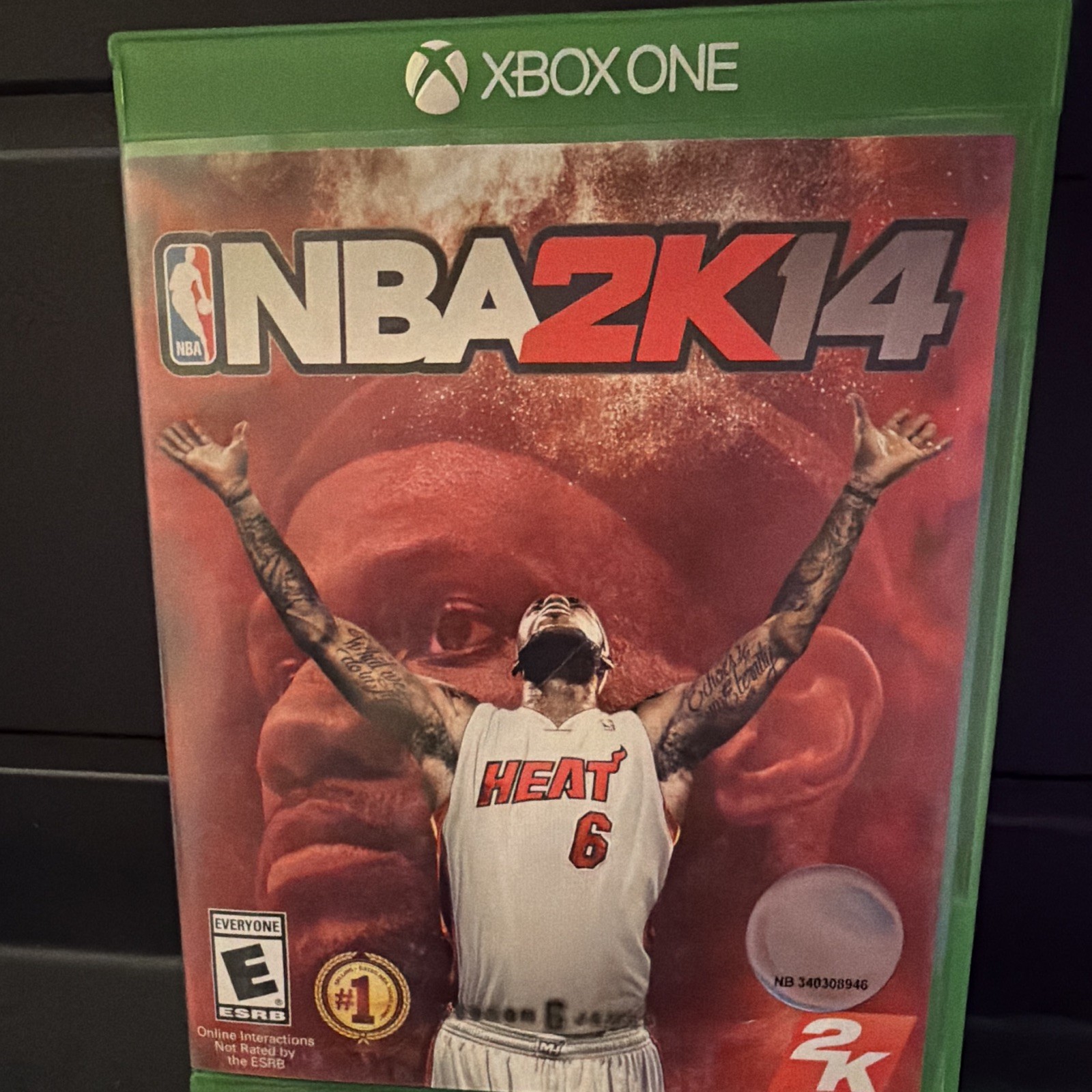 2K NBA 2K14 Microsoft Xbox One NTSC-U/C E Multiplayer Online Case Disc