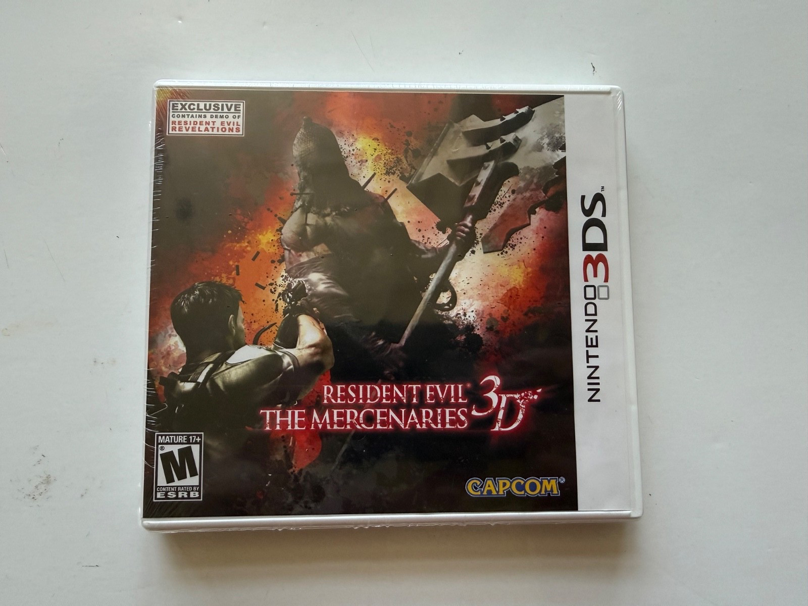 Resident Evil: The Mercenaries 3D (Nintendo 3DS, 2011) RE New Factory Sealed OOP