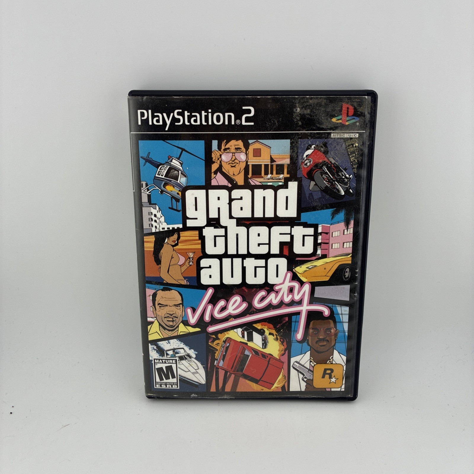 Grand Theft Auto Vice City, PS2, PlayStation 2 Black Label OEM Authentic Tested