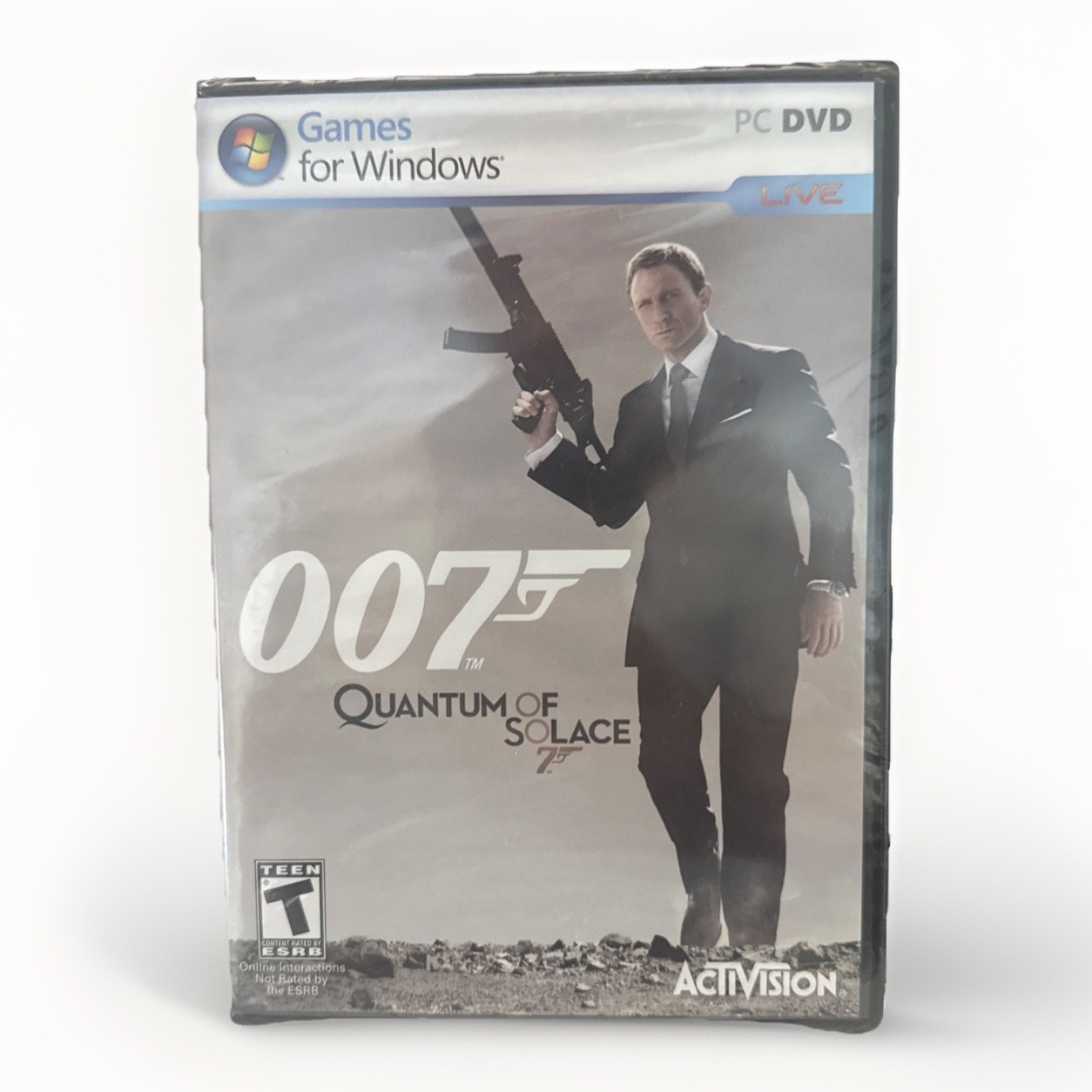 New Sealed James Bond 007: Quantum of Solace Game For Windows (PC,DVD 2008)