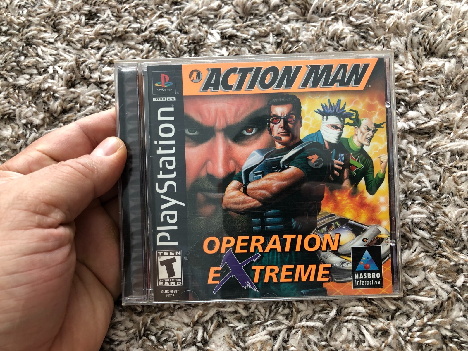 Action Man: Operation Extreme (PlayStation 1, 2000) CIB W/ Manual Tested