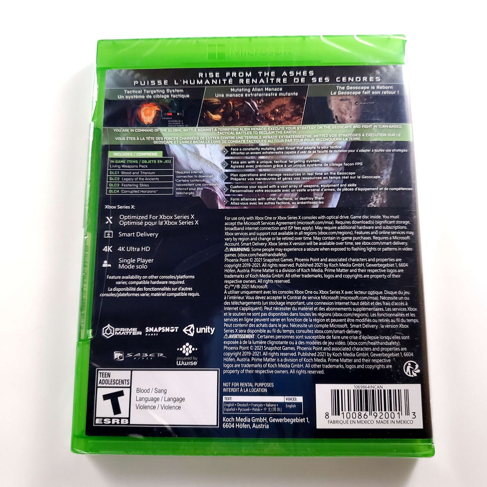 (Sealed) Phoenix Point Behemoth Edition – Microsoft Xbox Series X 10