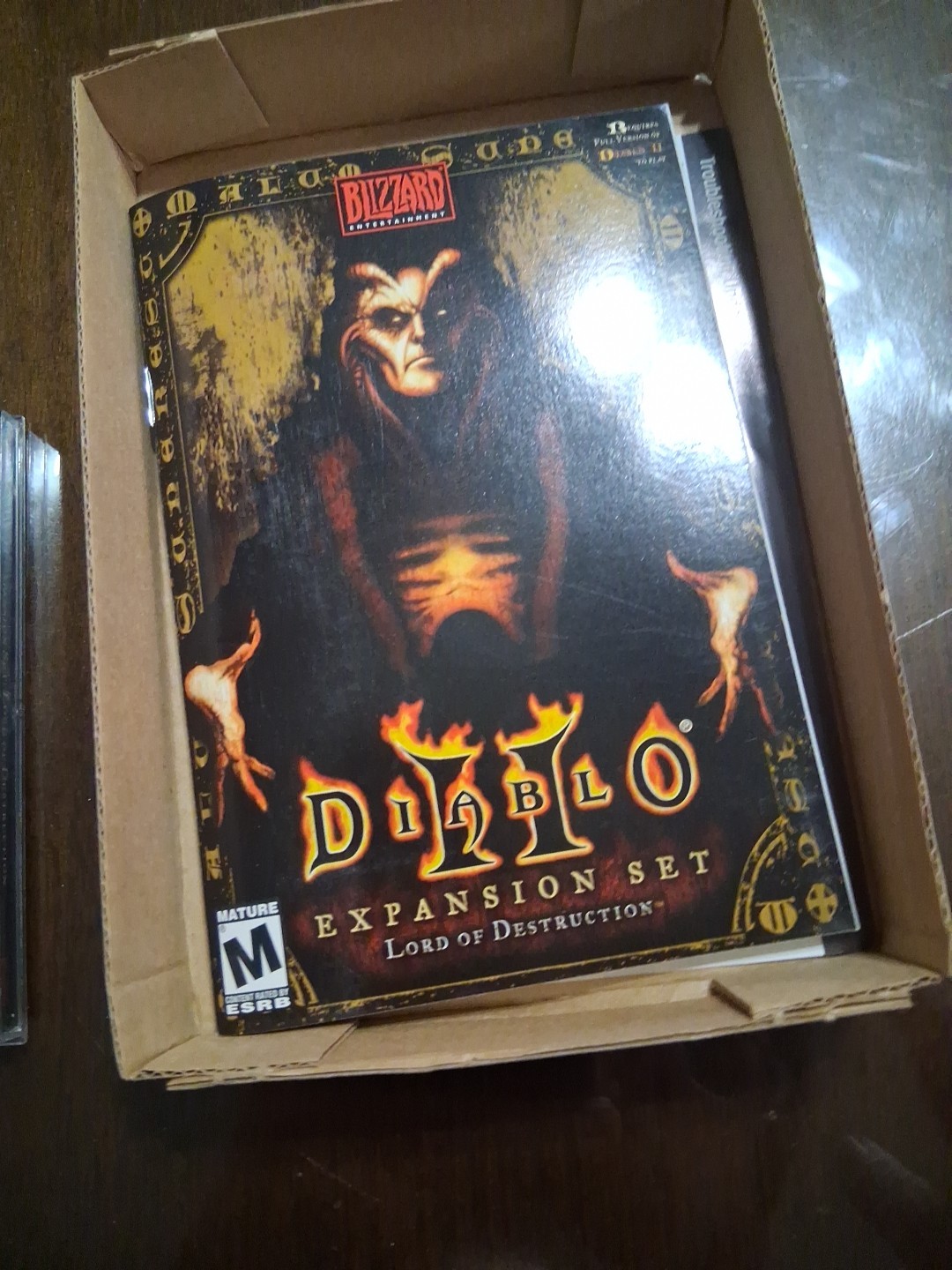 2000 Diablo II Lord of Destruction+ Expansion (2001) Blizzard Big Box+Guide PC!