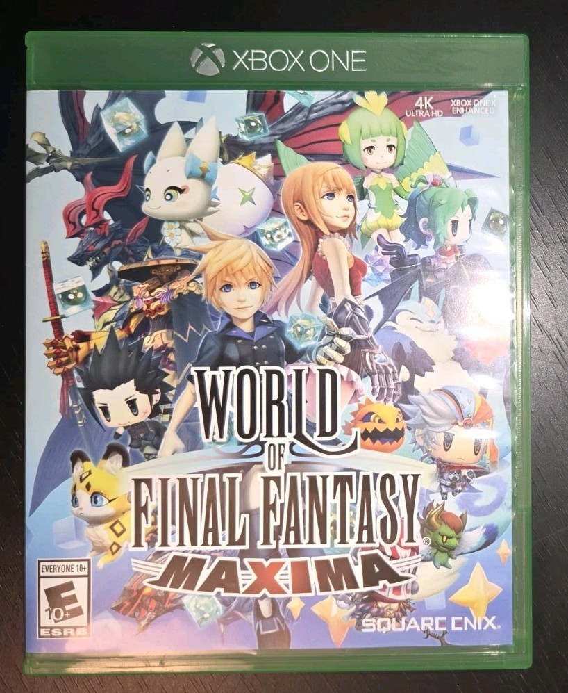 World of Final Fantasy: Maxima (Xbox One | Series X, 2016) Tested & Works