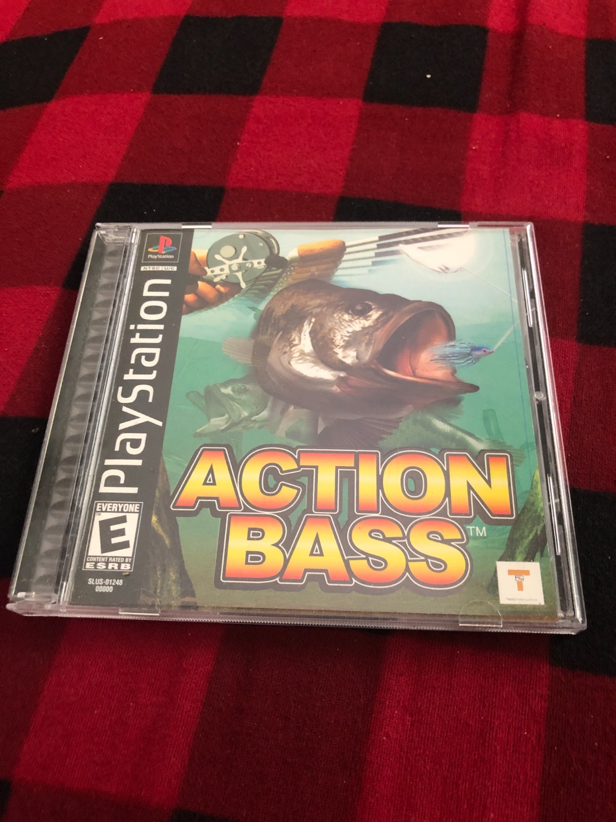 Action Bass Sony Playstation 2000 Case Manual Disc Tested Works Great Authentic
