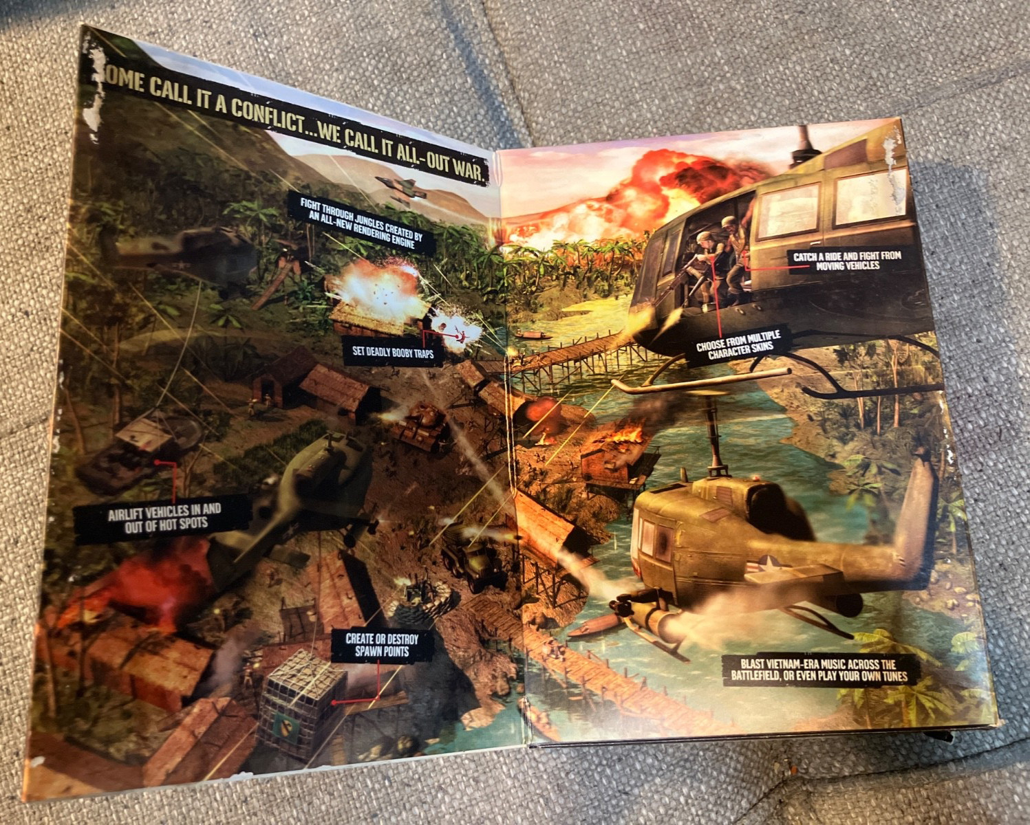 Battlefield Vietnam (2004) Small Box PC COMPLETE FREE SHIPPING!