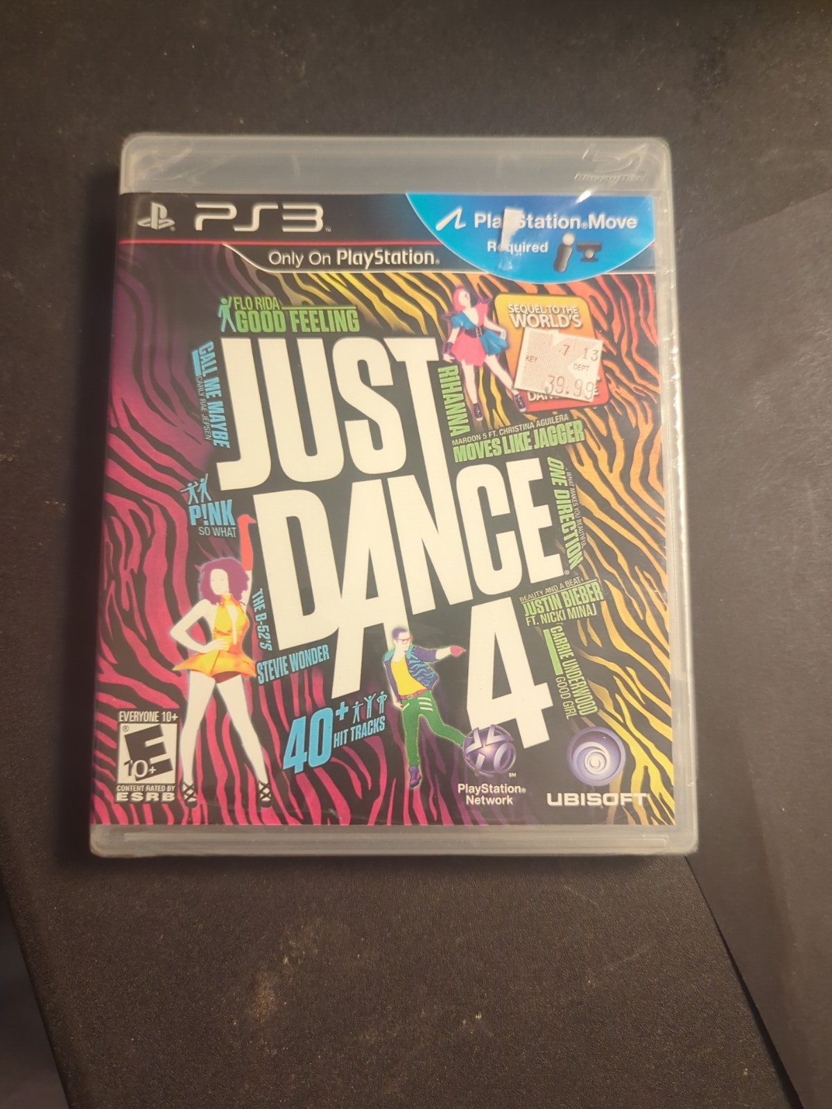 Just Dance 4 Sony PlayStation 3, 2012 PS3 Complete Never Opened Torn Cellophane