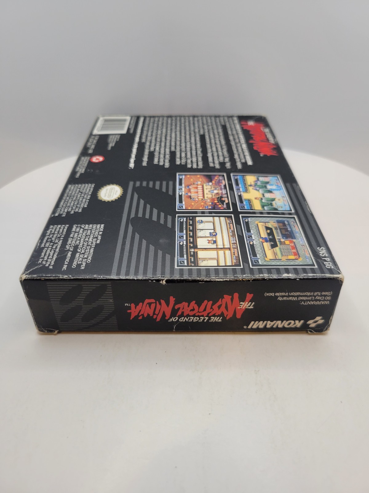 The Legend of the Mystical Ninja Super Nintendo SNES Authentic Tested CIB