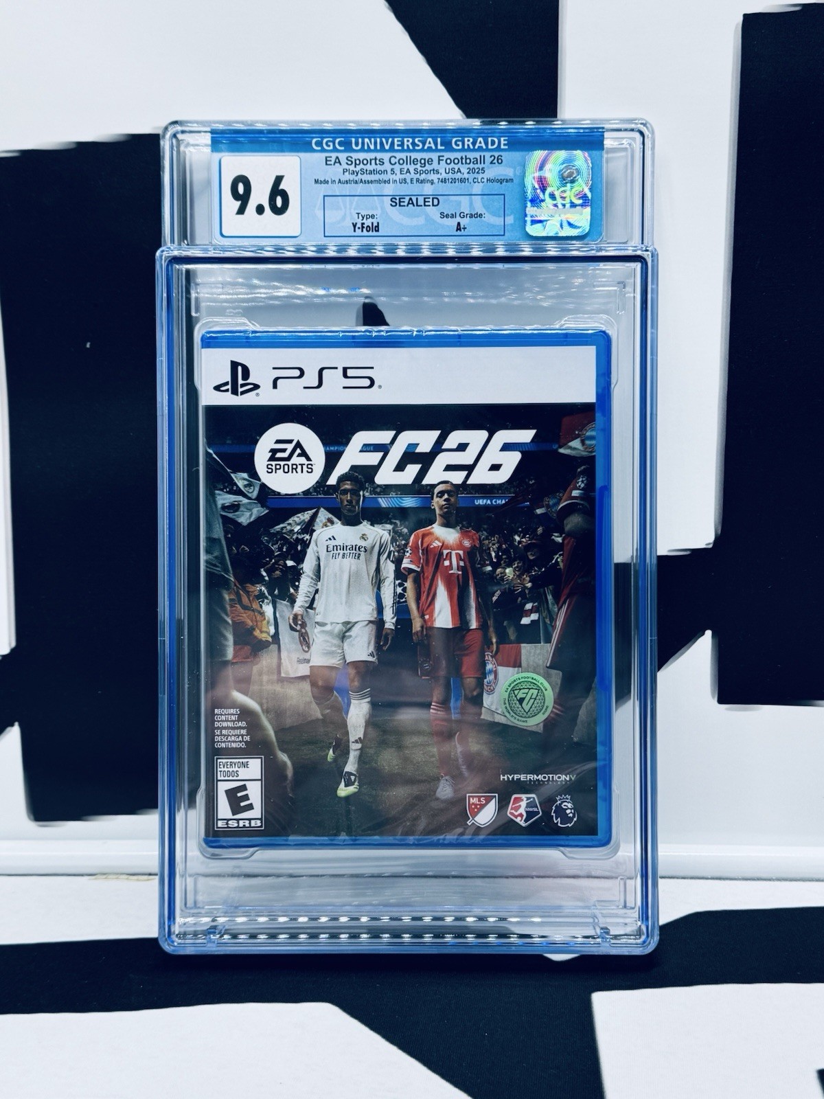 FC 26 PS5 EA Sports UEFA Soccer Sealed Seal A++ CGC 9.6