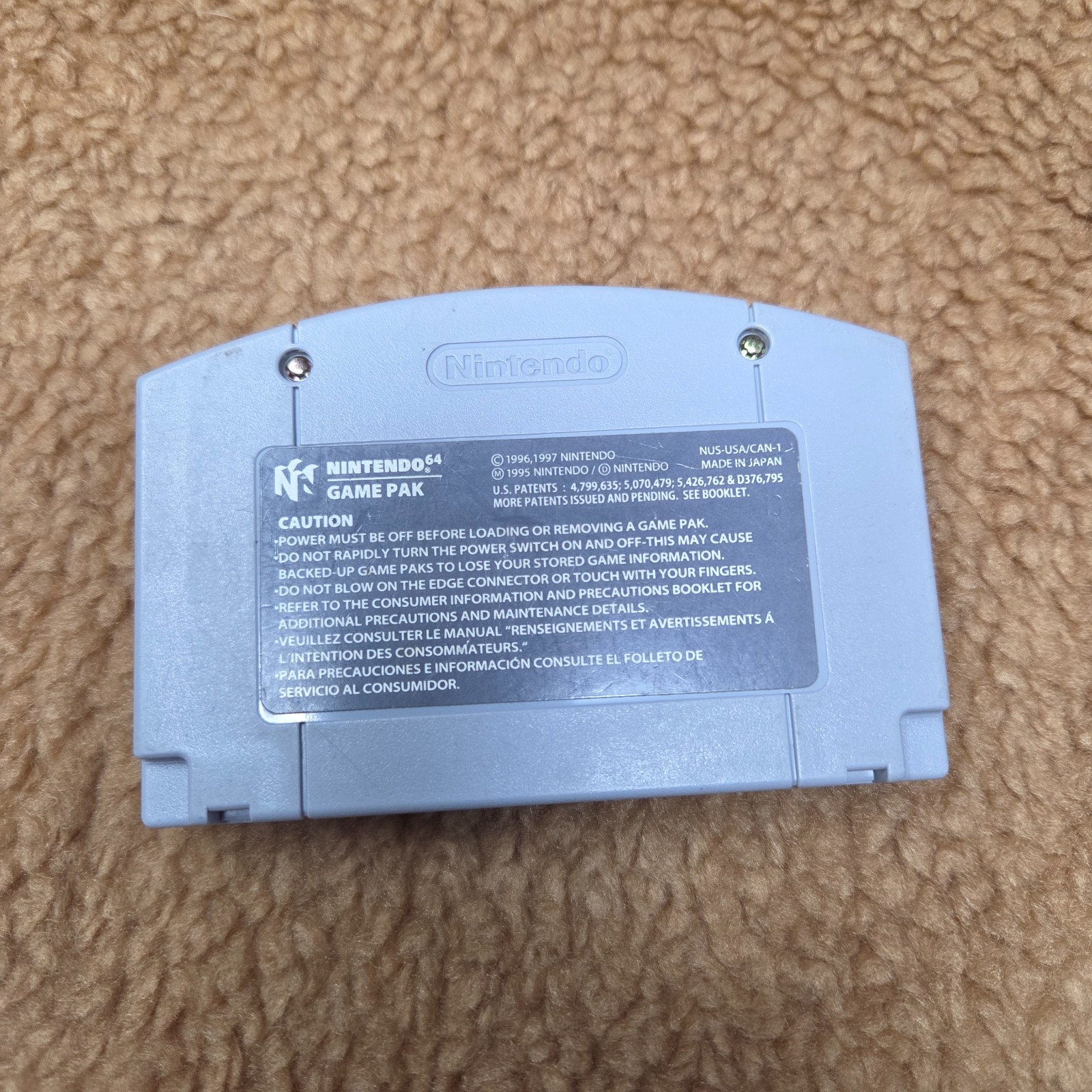 GoldenEye 007 (Nintendo 64, 1997) – Authentic, Tested & Working