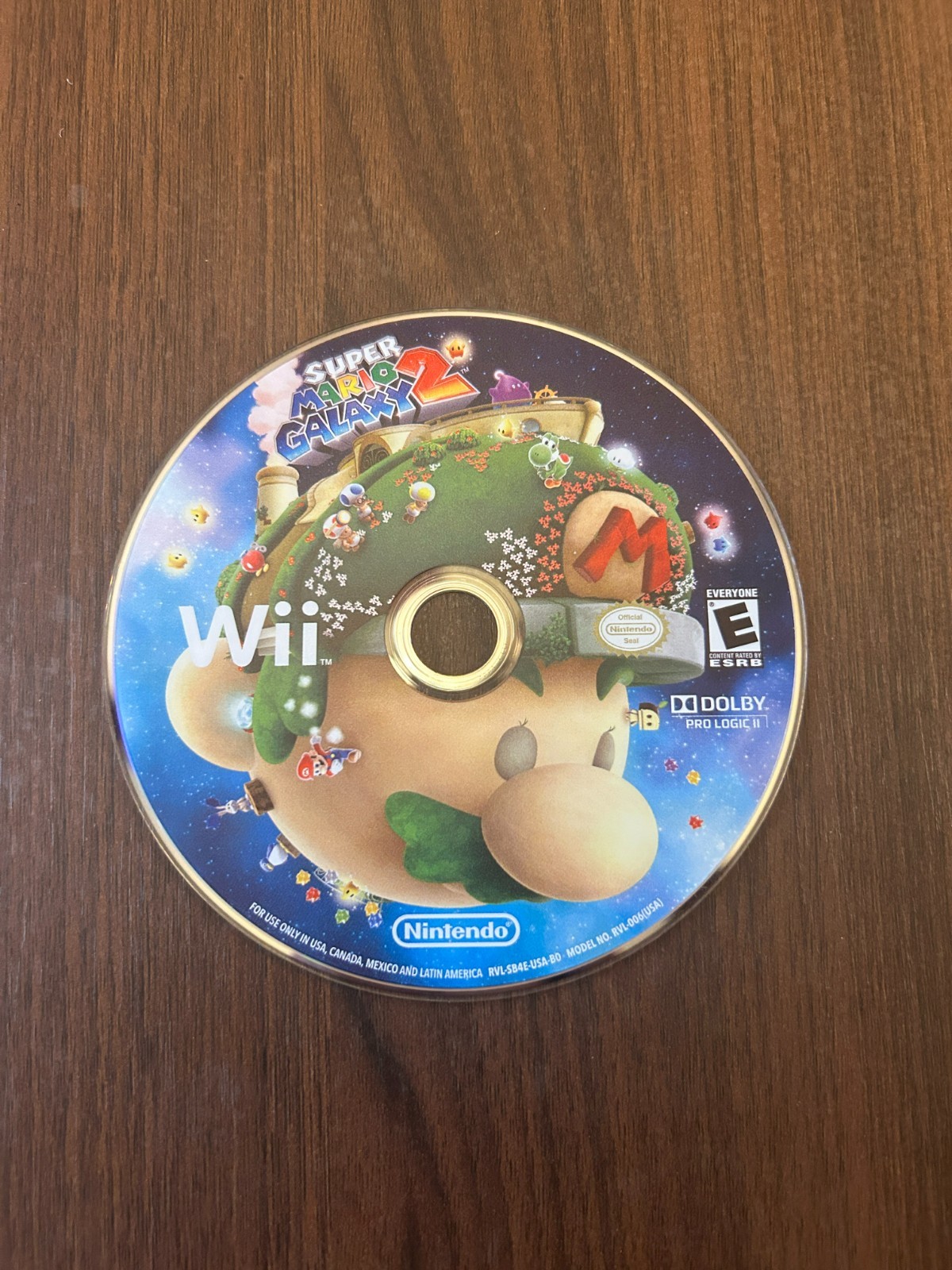 Super Mario Galaxy 2 – Nintendo Wii – Loose – Authentic & Tested