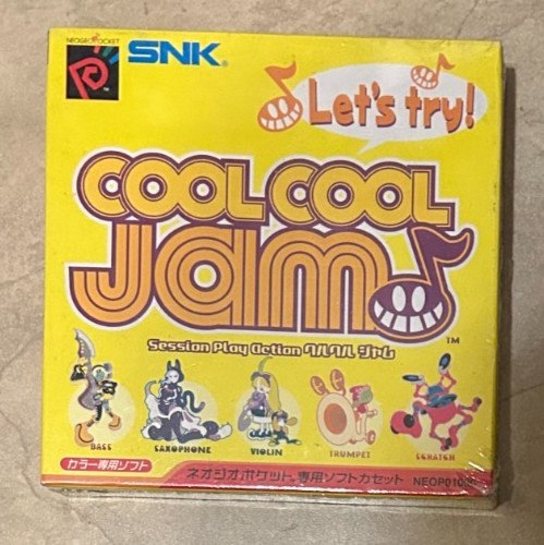 Cool Cool Jam Neo Geo Pocket Color SNK NEW Factory Sealed Import USA Seller