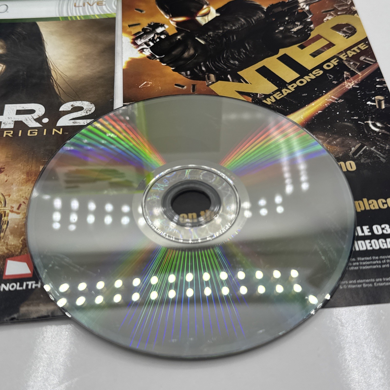 FEAR 2 Project Origin (Xbox 360, 2009) CIB Complete w Manual & Insert F.E.A.R.