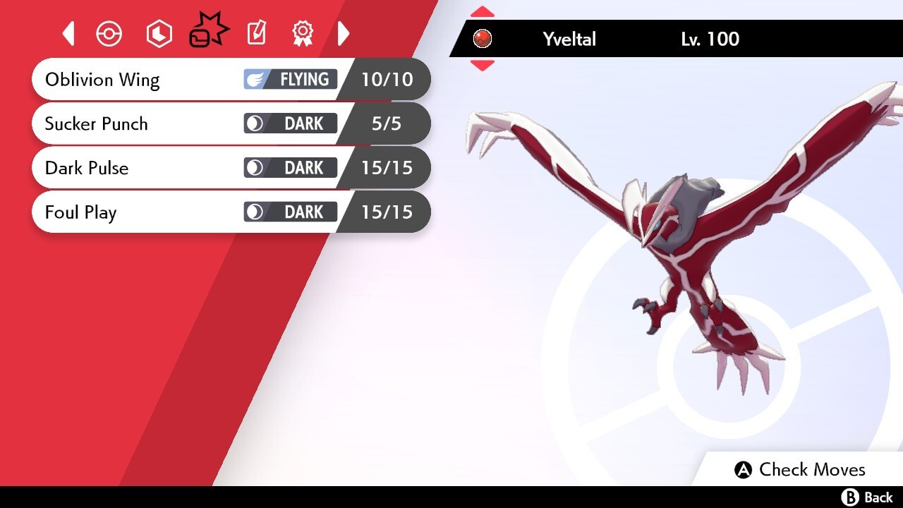 🌟2016 Shiny XYZ Yveltal Event Untouched | Pokemon Sword & Shield🌟