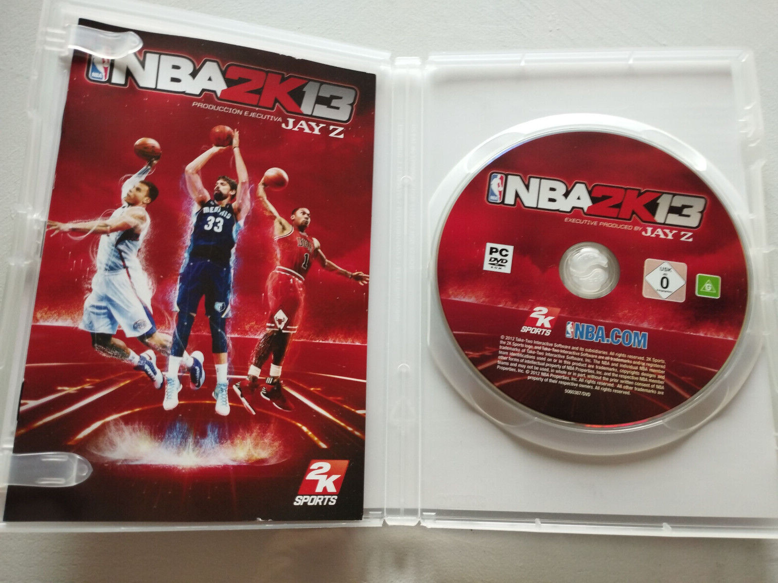 NBA 2K13 2K Sports – Game for PC DVD-Rom Spain Am
