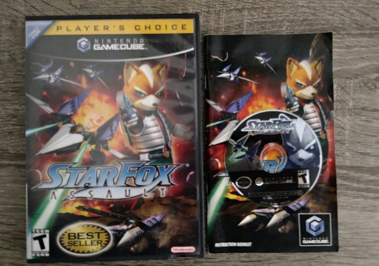 Star Fox: Assault [Player’s Choice] (GameCube, 2005)Complete In Box Tested