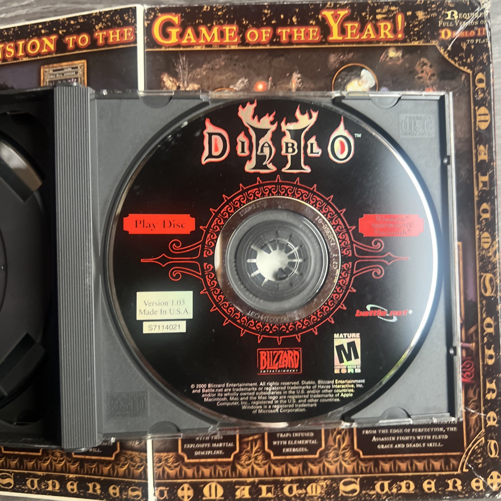 Diablo 2 II + Lord of Destruction Expansion Set PC