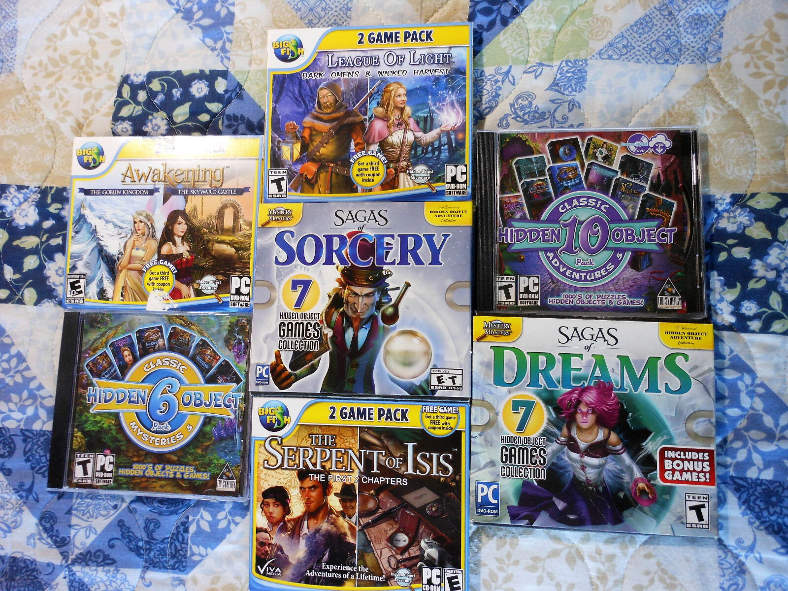 Computer Games.    50 Boxed Discs (over 200 games)