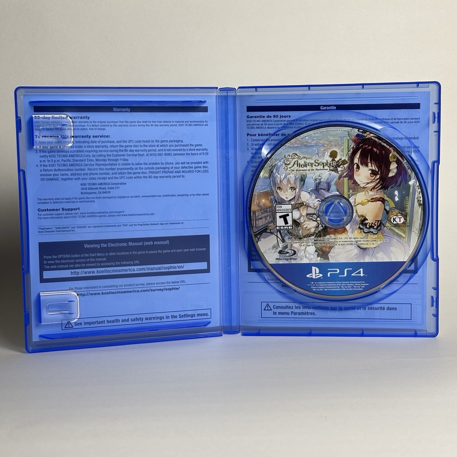 KOEI TECMO Atelier Sophie: The Alchemist of the Mysterious Book PS4 T Rated
