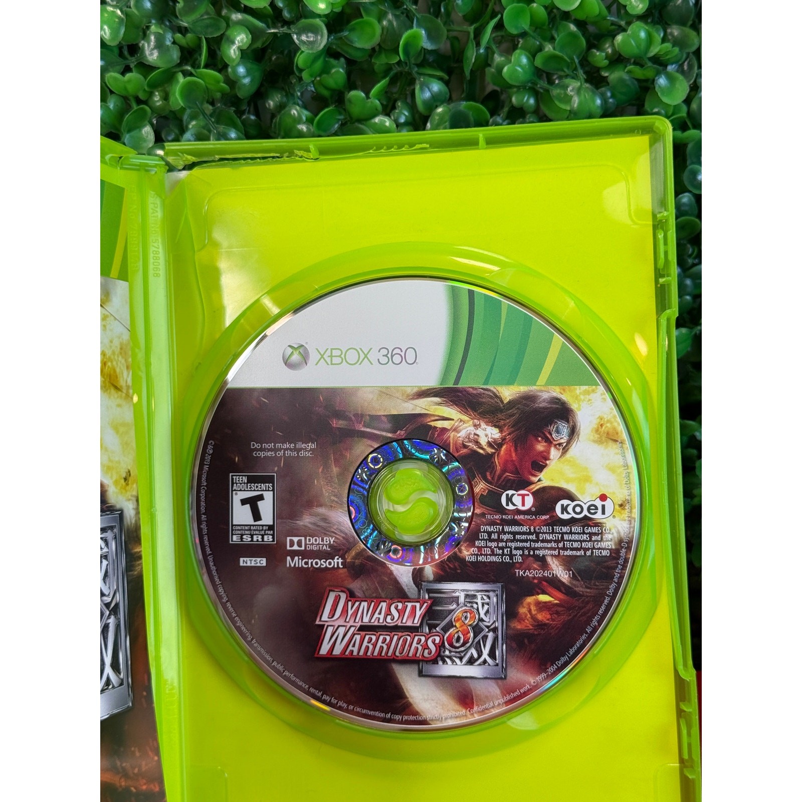 Dynasty Warriors 8 Xbox 360 Koei Tecmo Hack and Slash Romance Three Kingdoms