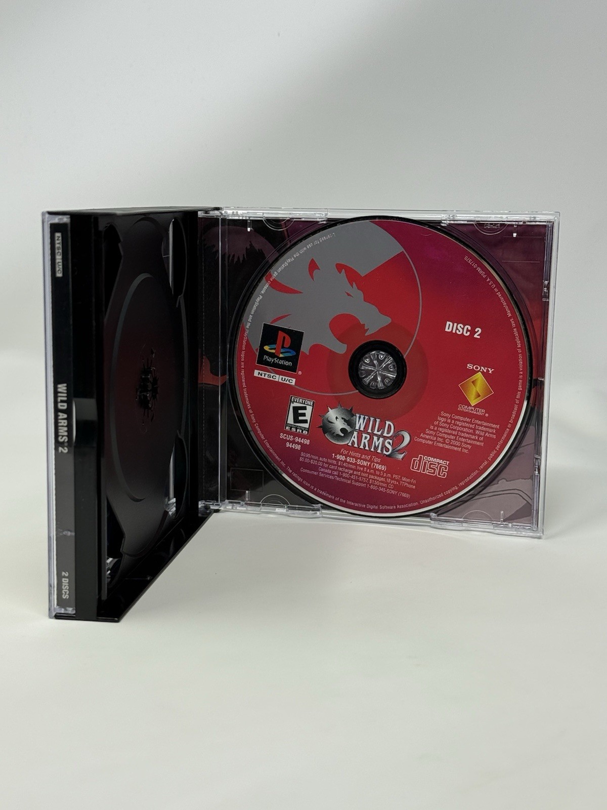 Wild Arms 2 Second Ignition PS1 PlayStation 1 Complete CIB Tested Pristine Discs