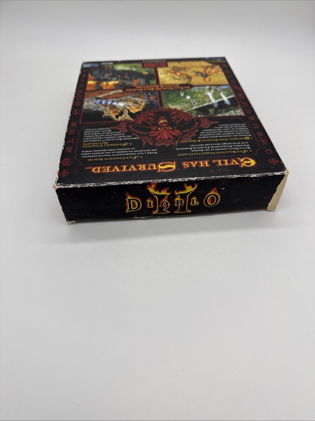 Diablo II 2 (PC, 2000) Original Big Box – Incomplete – Includes Manual & 1/3 CDs