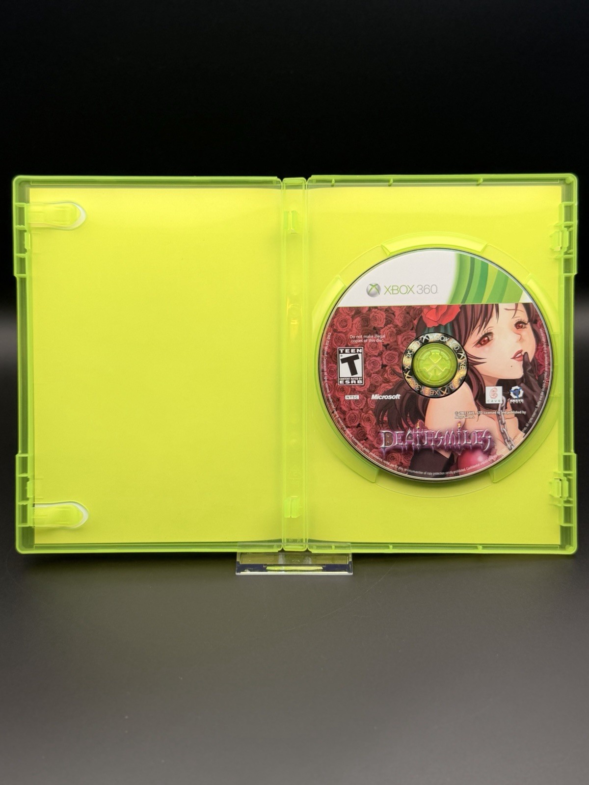 Deathsmiles (Microsoft Xbox 360, 2010) NO Soundtrack, NO Manual – TESTED
