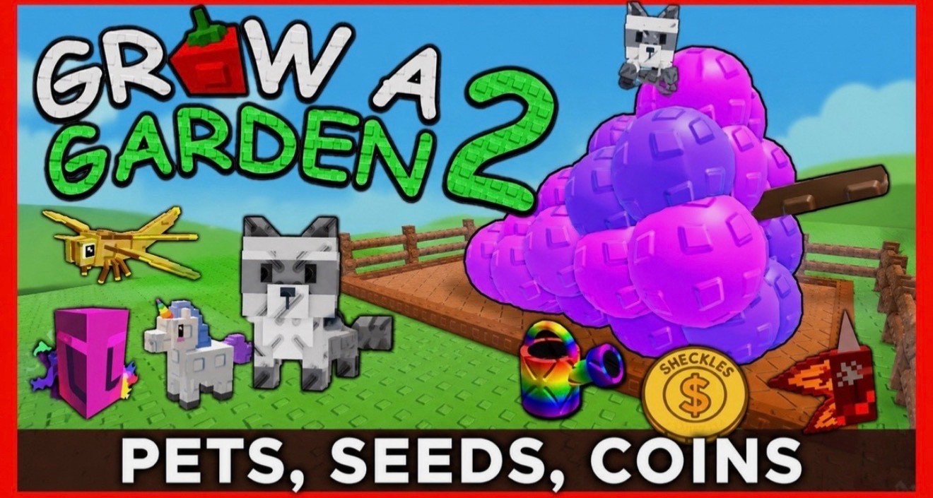 GROW A GARDEN 2 | CHEAPEST PETS AND SEEDS | INSTANT DELIVERY
