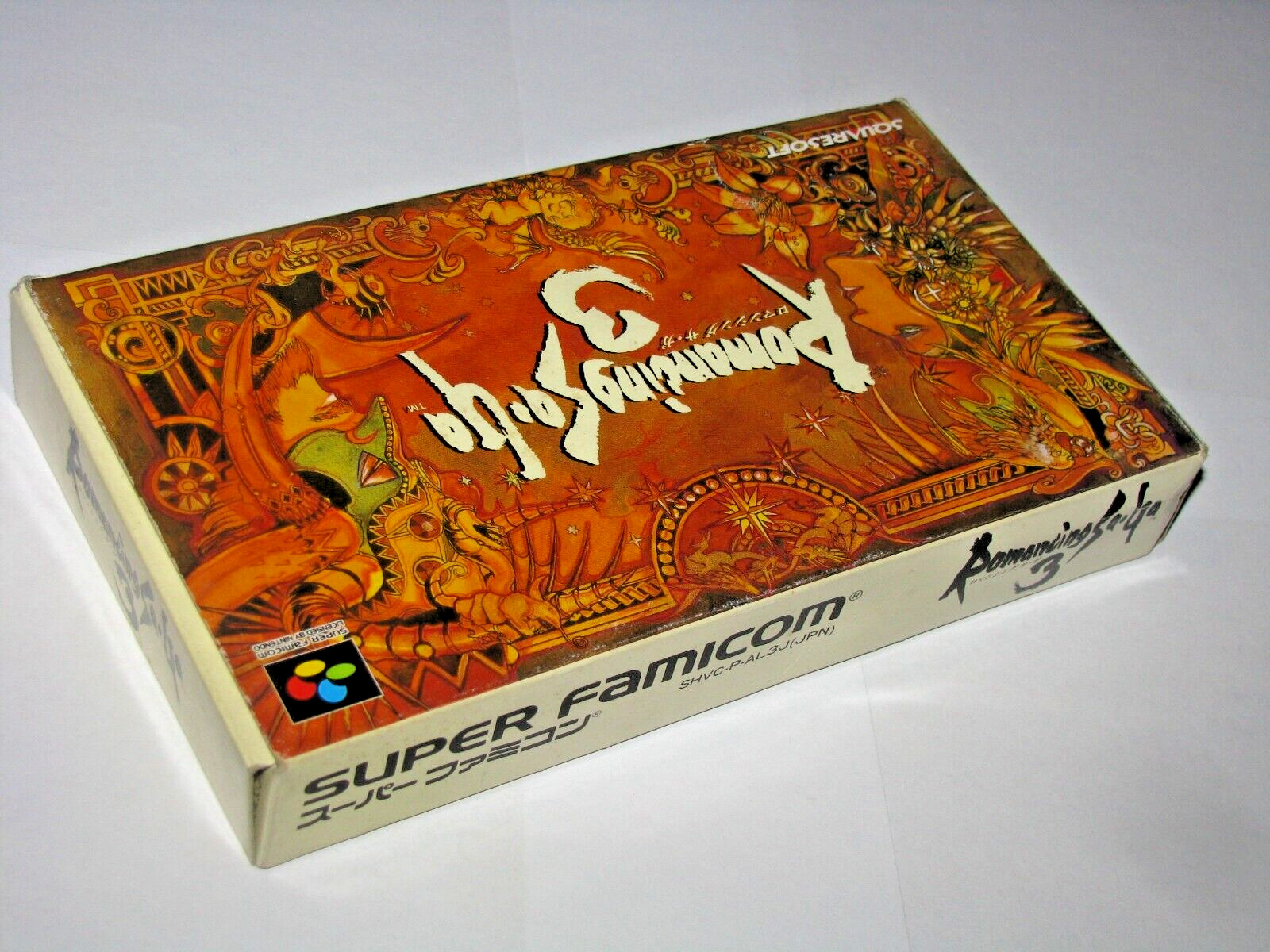 Romancing Saga 3 Super Famicom SFC Japan import +Box Manual US Seller