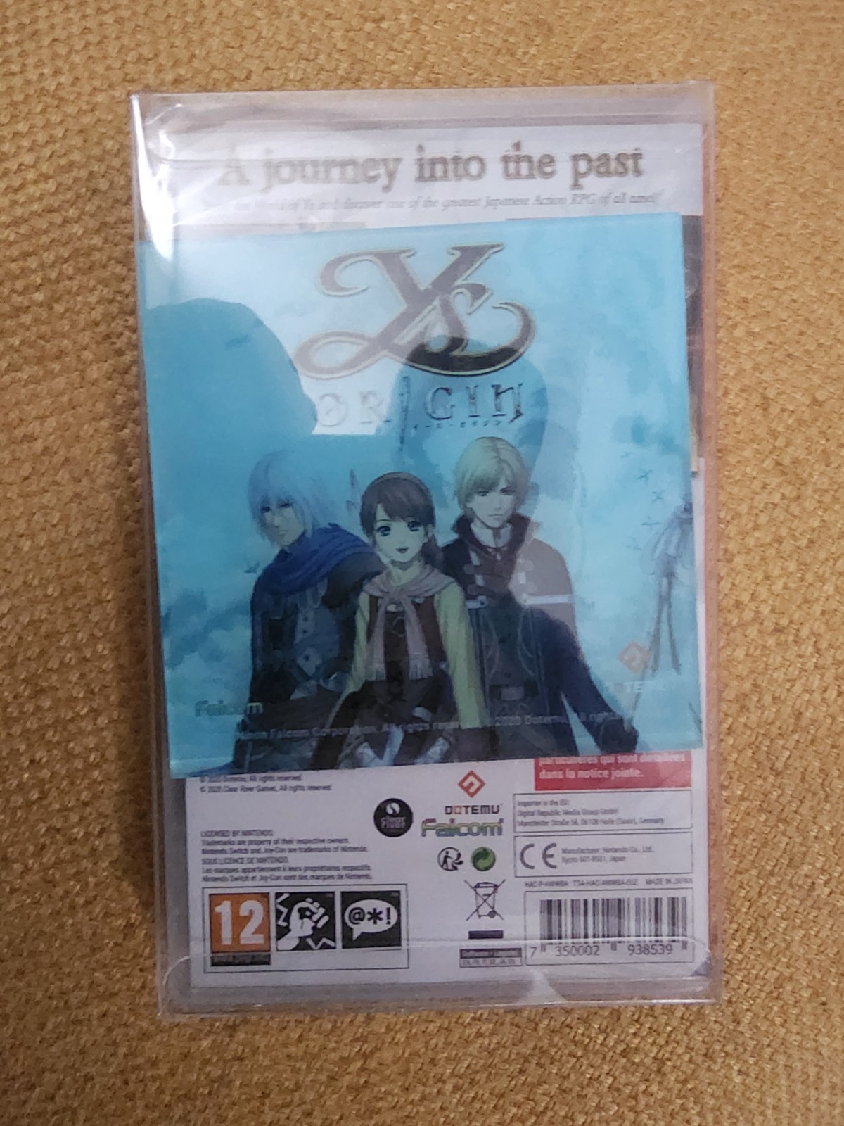 YS Origin Nintendo Switch, Sealed Strictly Limited Games