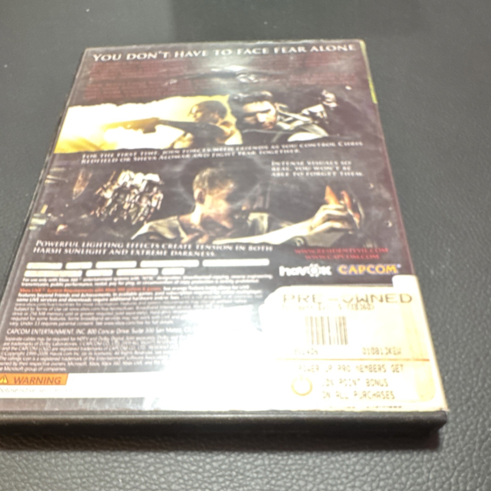 Resident Evil 5 Xbox 360 Capcom Survival Horror Online Playability M Rated