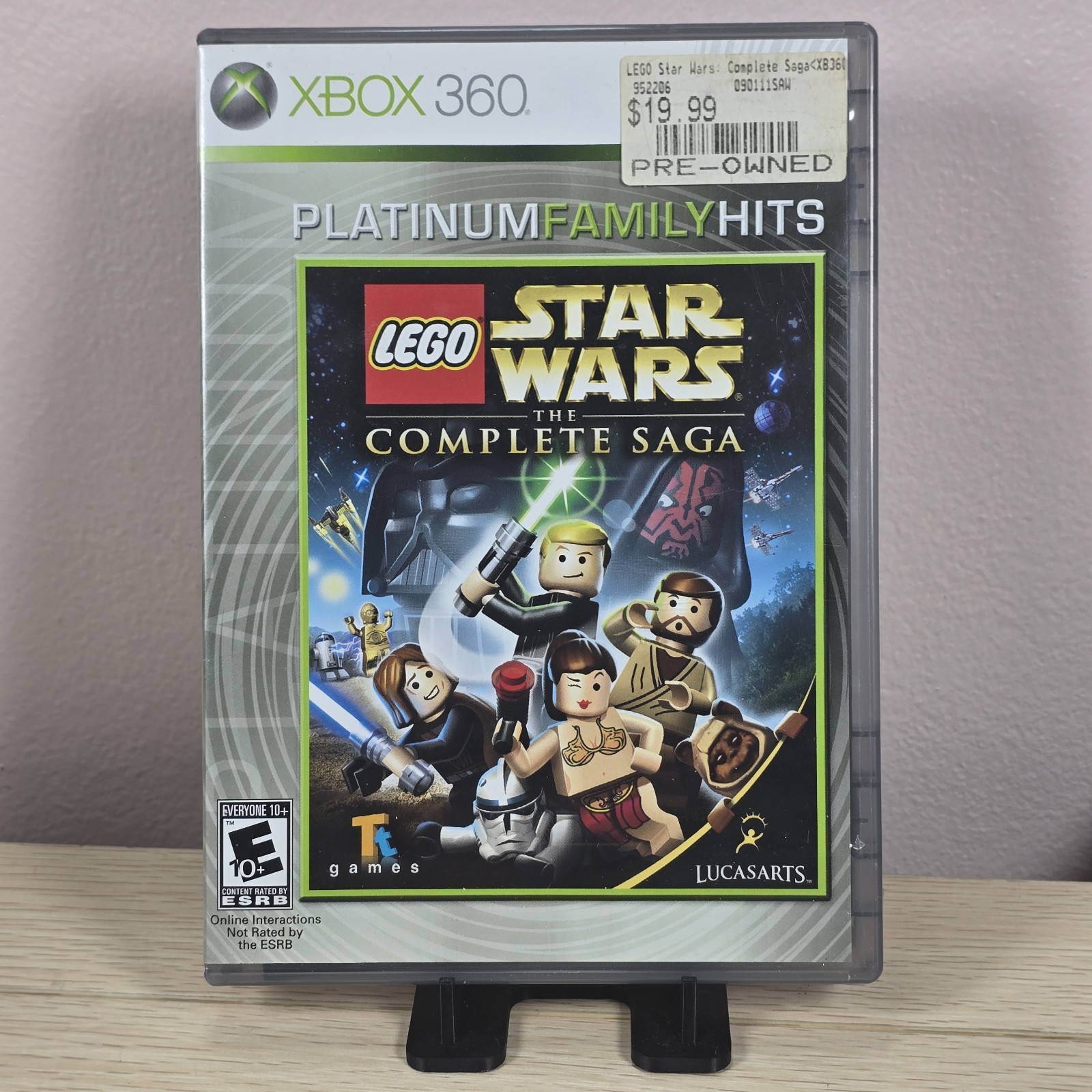 LEGO Star Wars: The Complete Saga Platinum Family Hits Xbox 360 CIB Tested Works