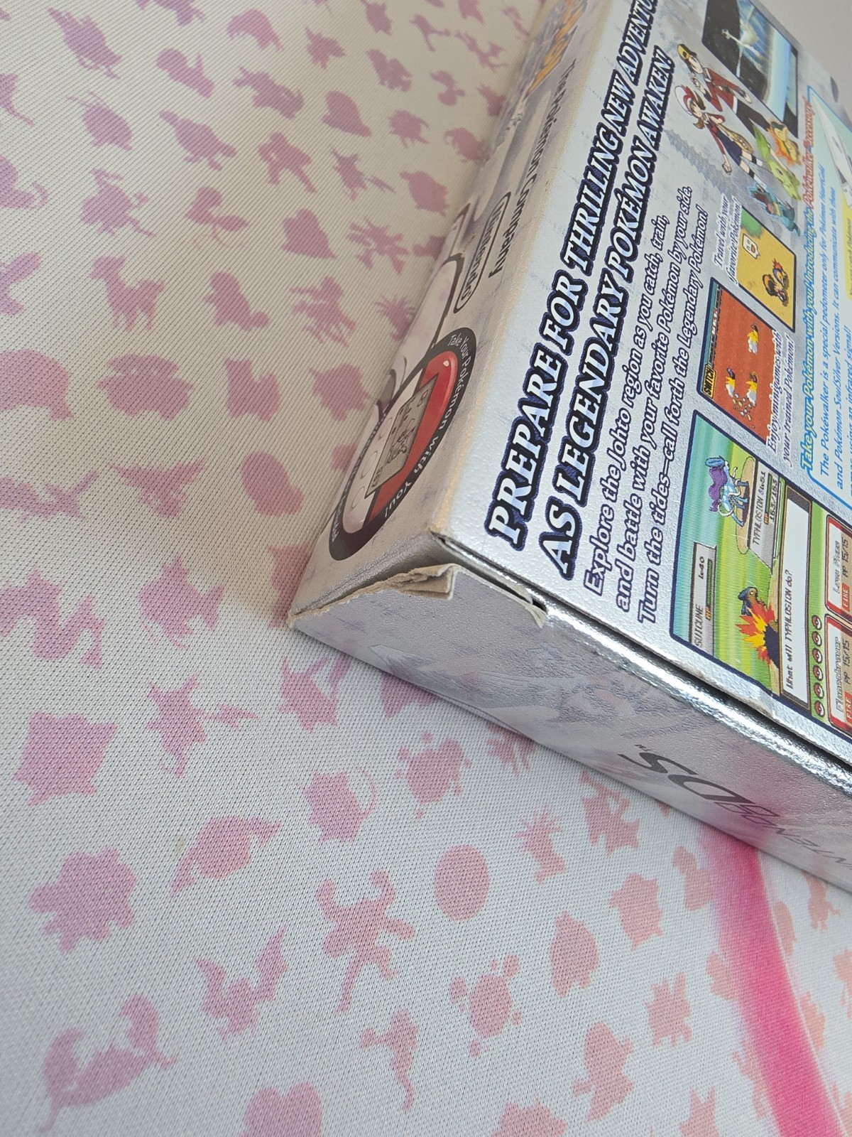 Pokemon SoulSilver – Does Not Include Pokewalker (Nintendo DS) Authentic