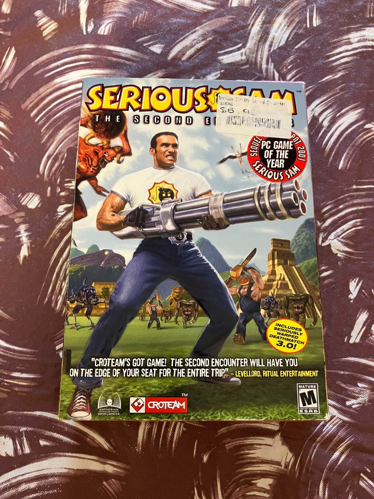 Serious Sam: The Second Encounter (PC, 2002) BIG BOX