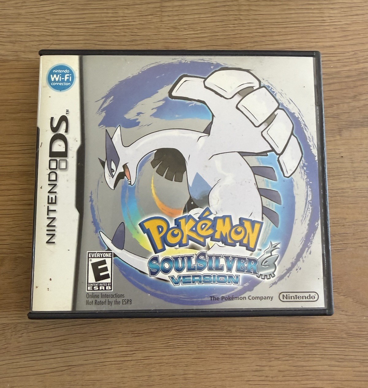 Pokemon SoulSilver Version DS 2010Authentic Game Case Instructions Tested Works